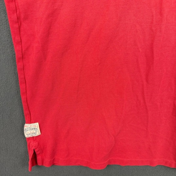 Vintage Polo Ralph Lauren Polo Country Shirt Mens XL Red Classic Fit - Picture 14 of 14